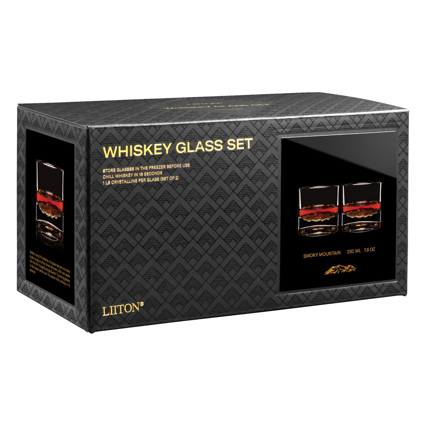 Smoky Mountain Glasses Set of 2