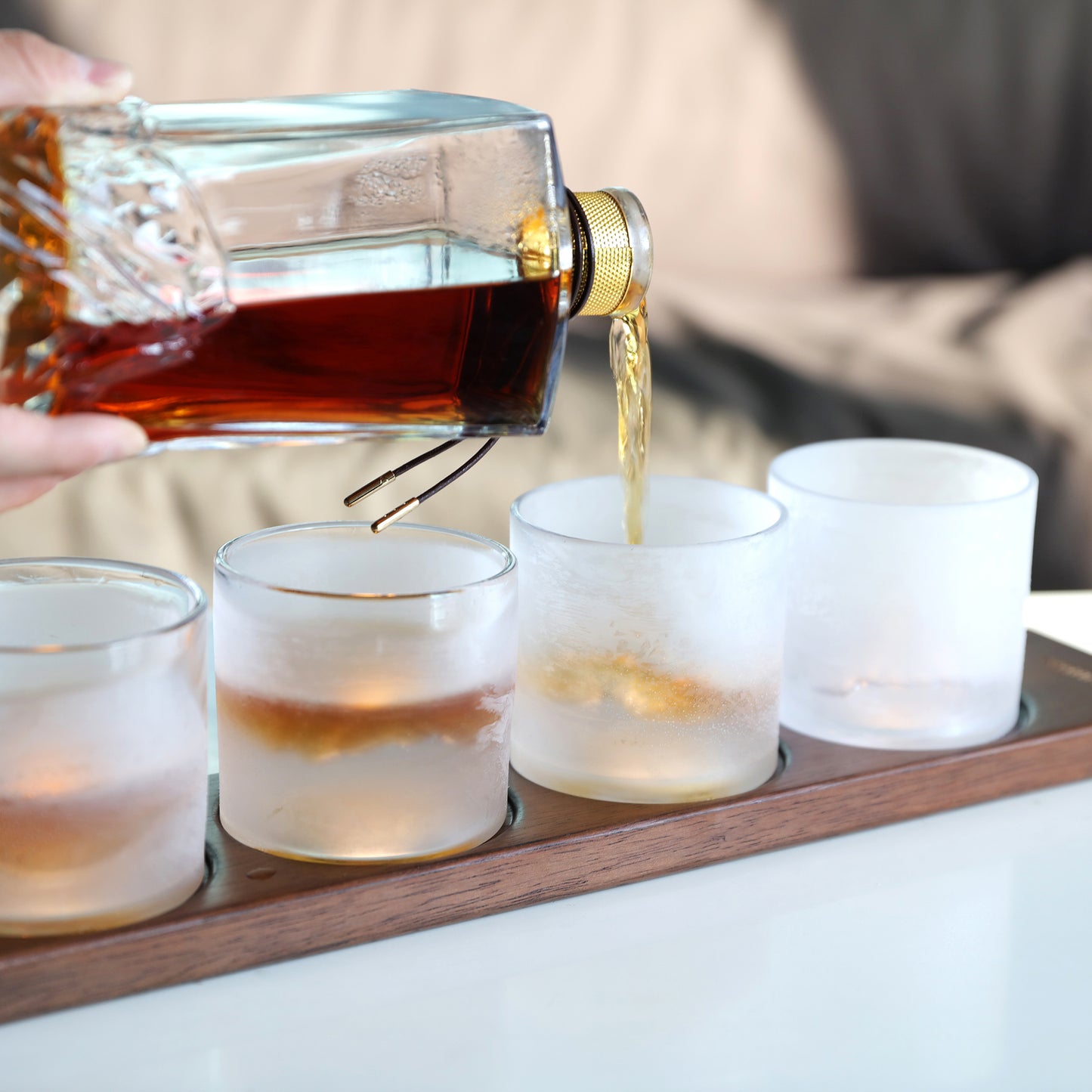 The American Peaks Whiskey Set