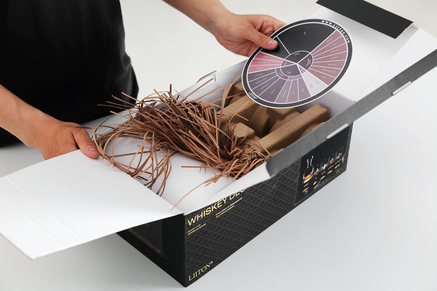 The Peaks Crystal Whiskey Decanter Set