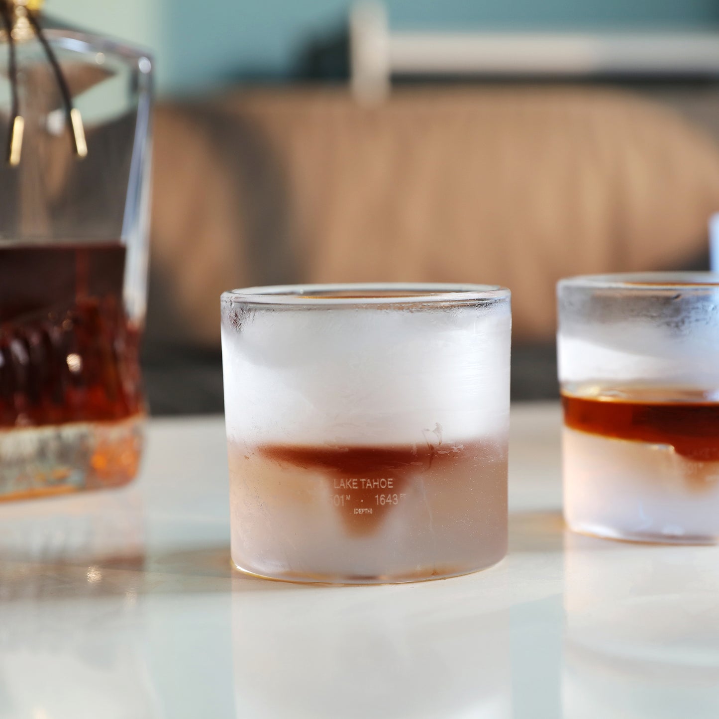 Lake Tahoe Glasses Set of 2