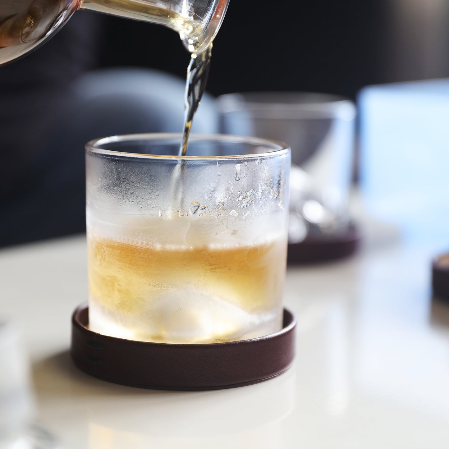 Everest Crystal Whiskey Glasses Set of 2