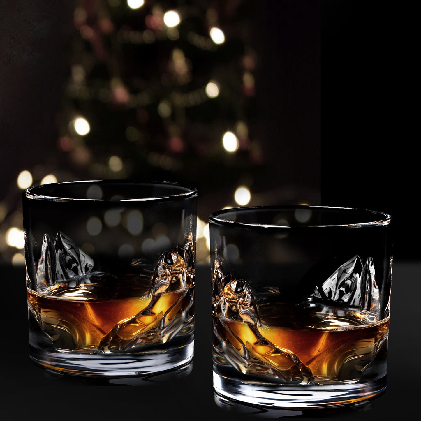 Grand Canyon Crystal Whiskey Glass Set of 2