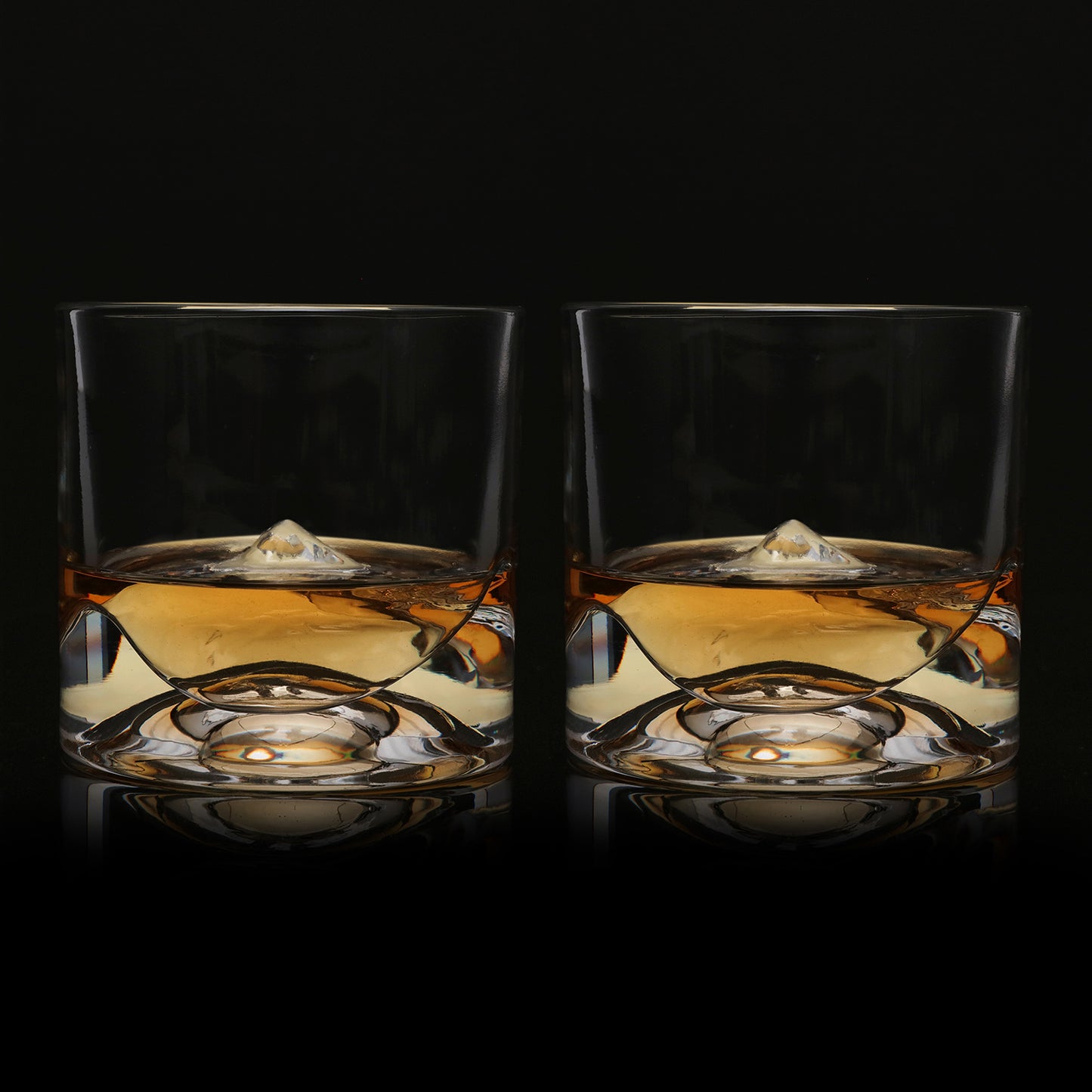 Denali Crystal Whiskey Glasses Set of 2
