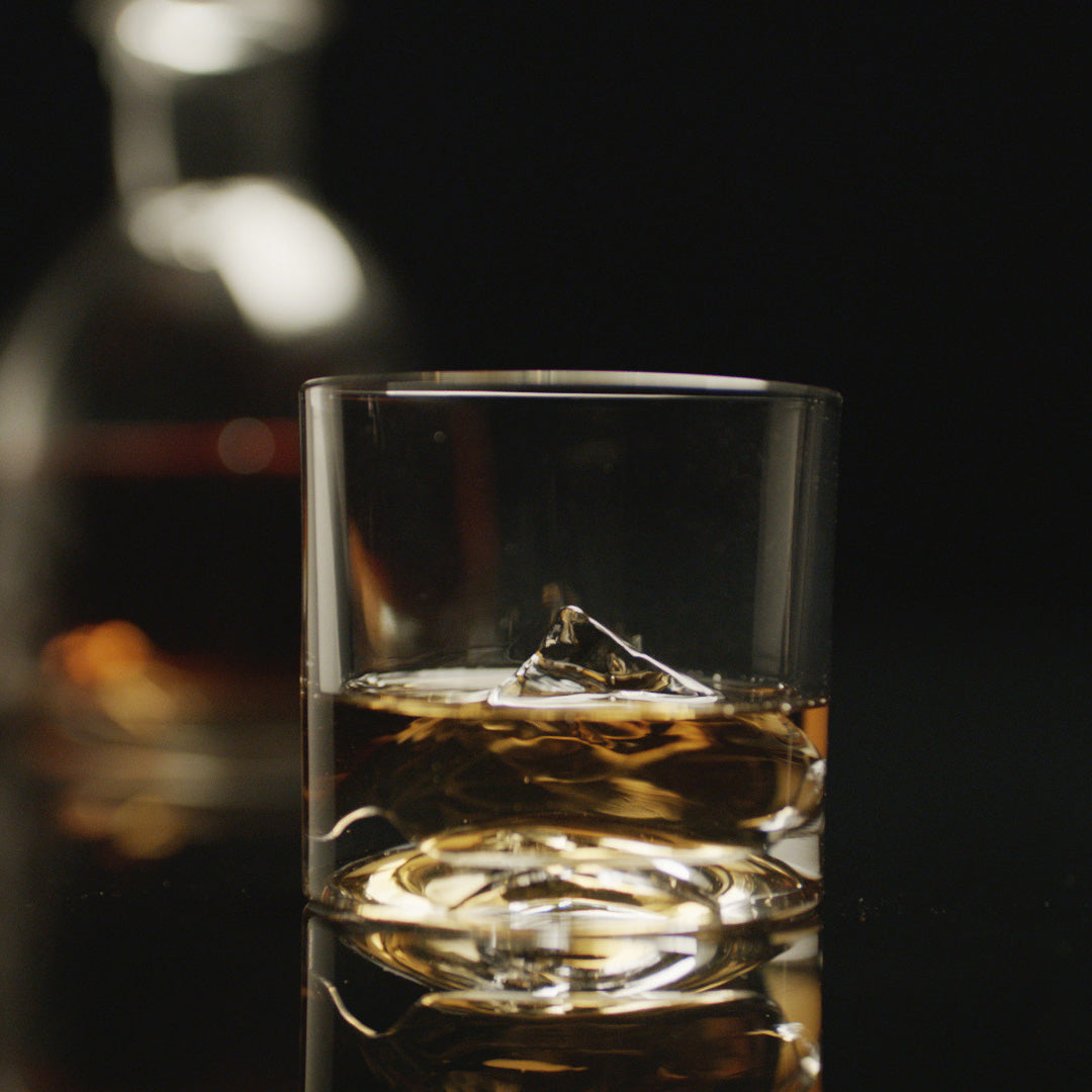 Everest Crystal Whiskey Glasses - Set of 4