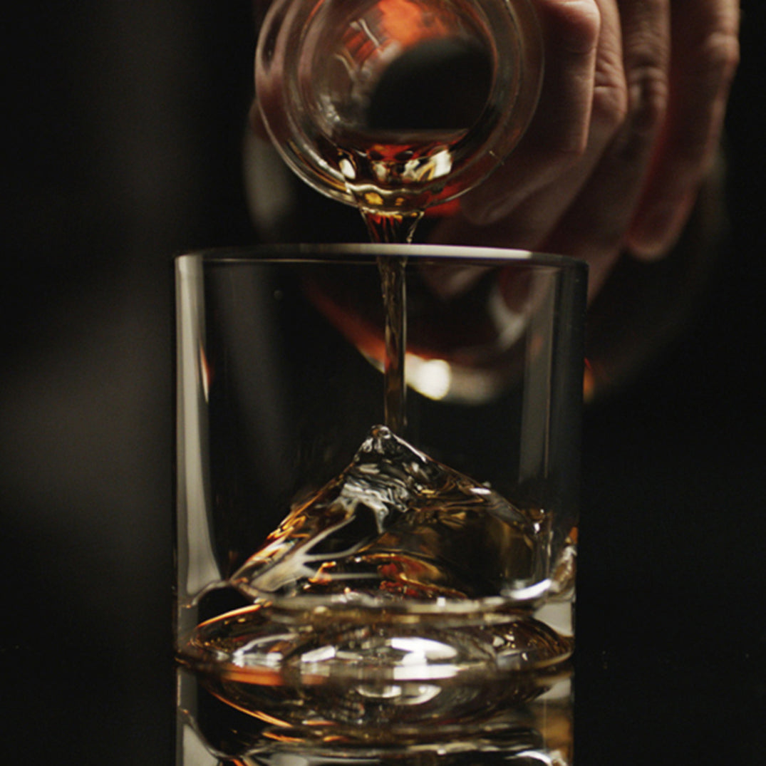 Everest Crystal Whiskey Glasses - Set of 4