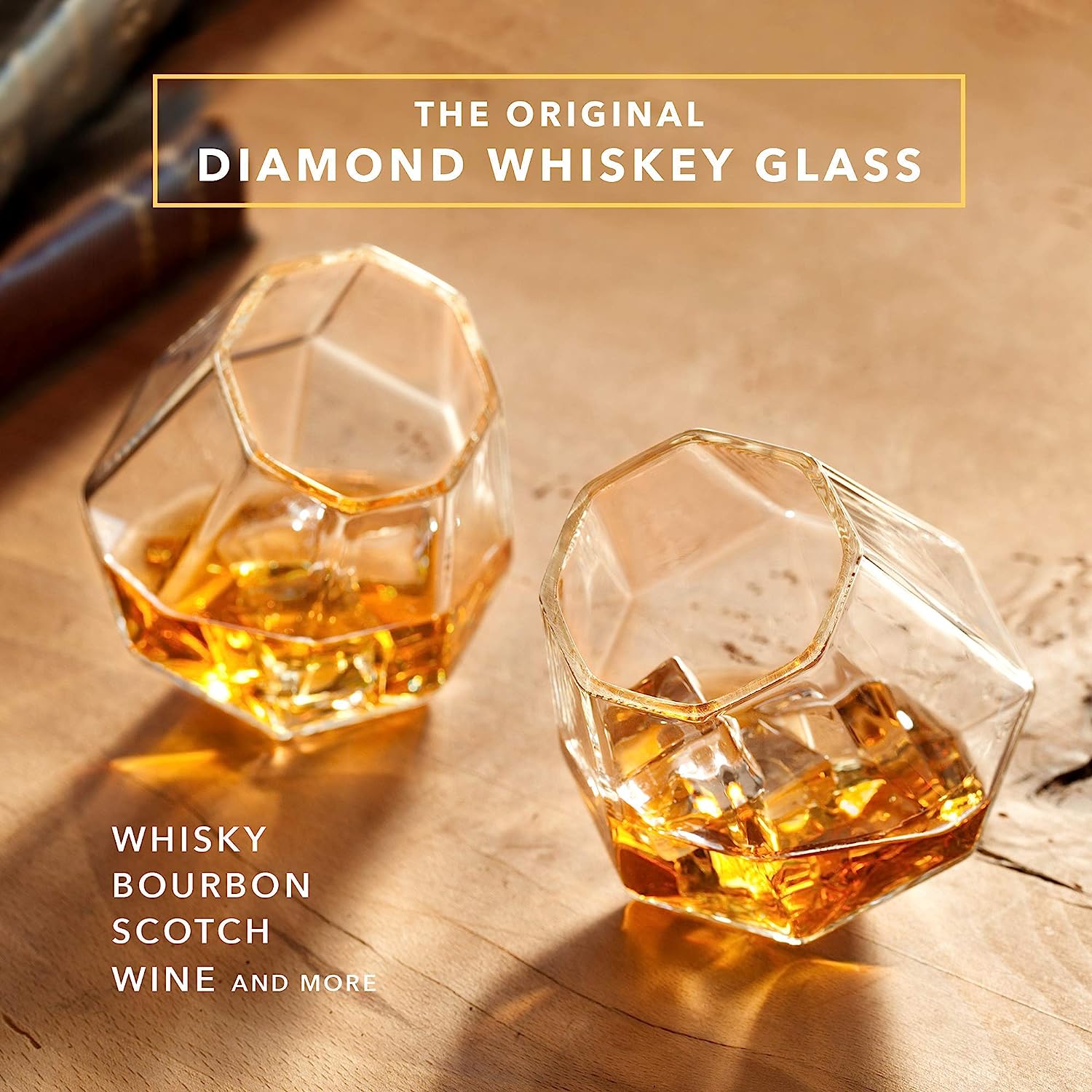Norlan Whisky Glass (Clear Single Glass with Polishing cloth)