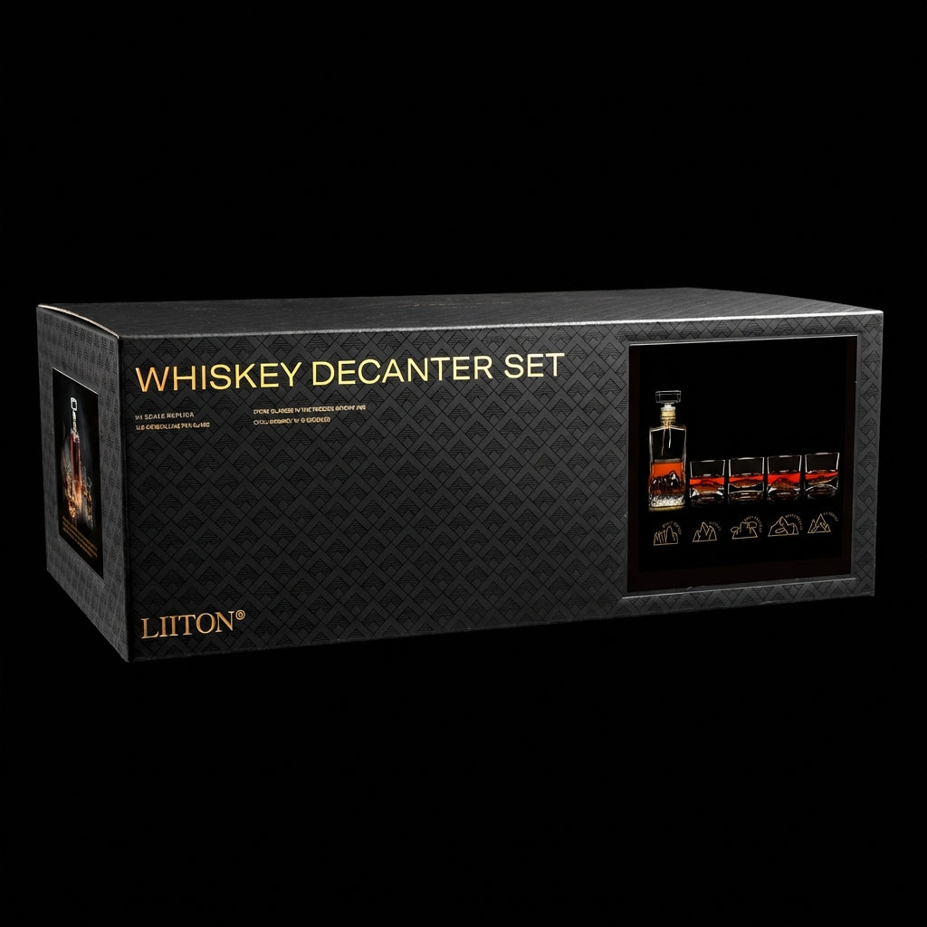 LIITON American Peaks Whiskey Decanter - Thumbnail 2