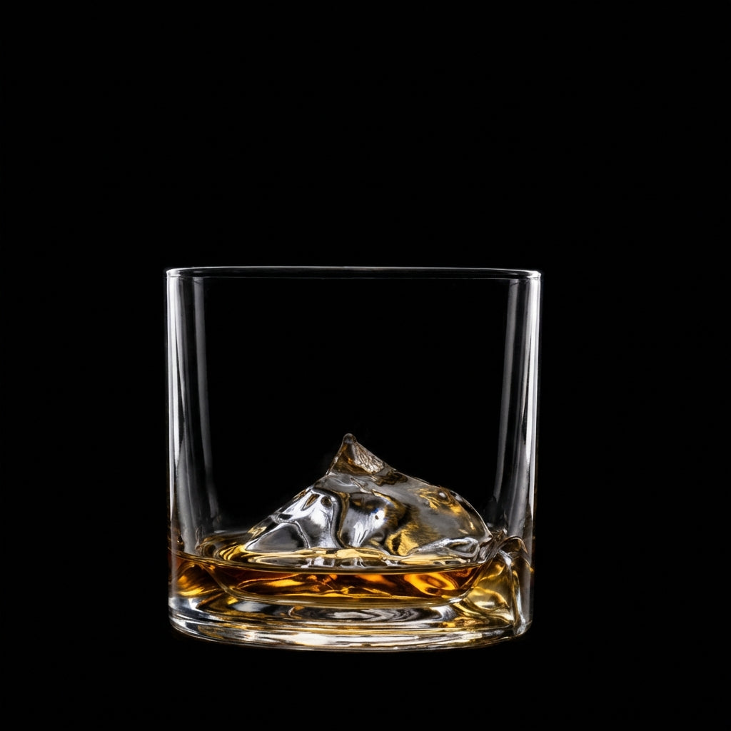 Everest Crystal Whiskey Glasses