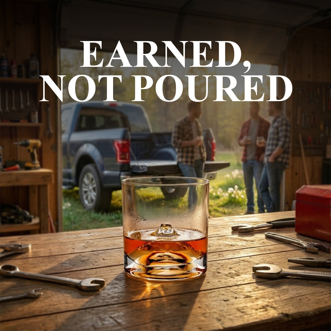 Fuji Crystal Whiskey Glasses Set of 2