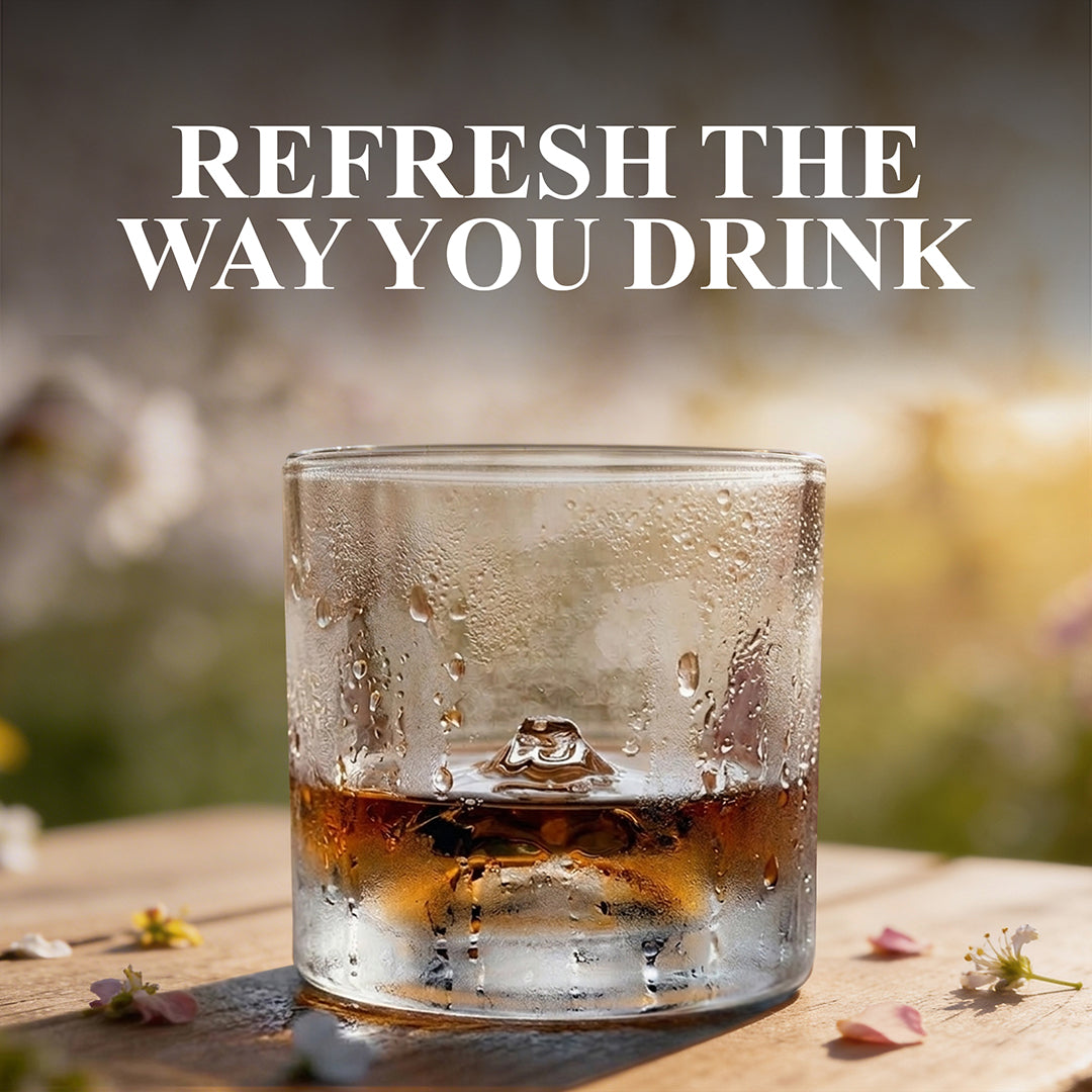 Fuji Crystal Whiskey Glasses Set of 2