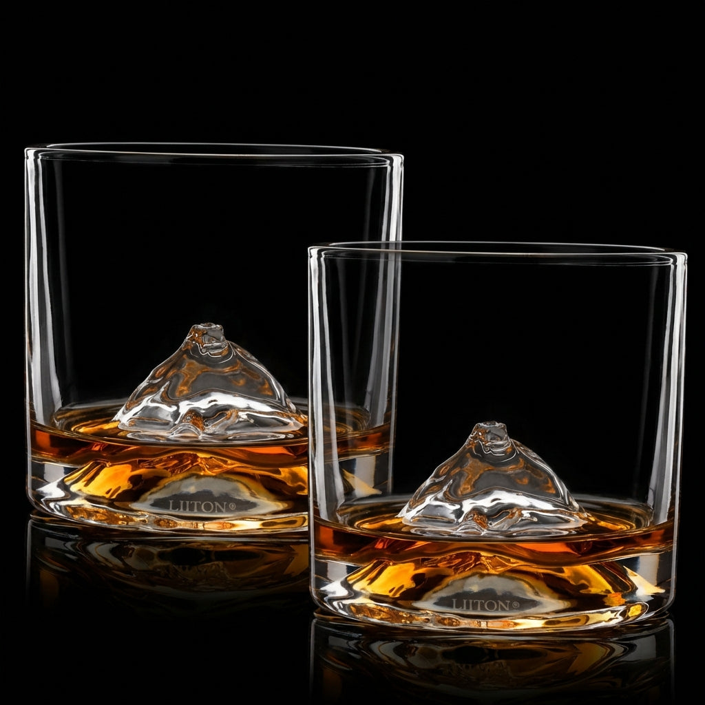 LIITON Mount Fuji Whiskey Glasses