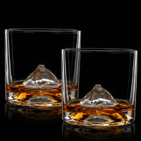 Fuji Crystal Whiskey Glasses Set of 2