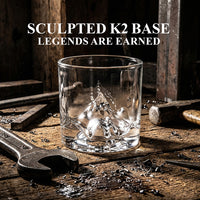 K2 Crystal Whiskey Glasses Set of 2