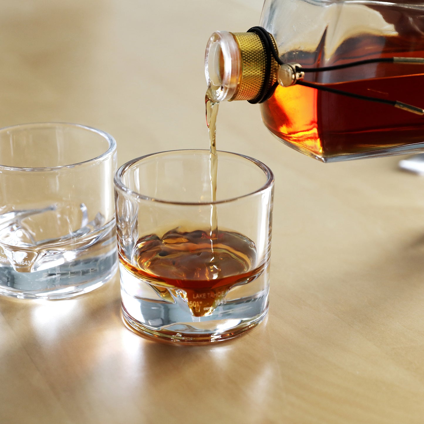 Lake Tahoe Glasses Set of 2
