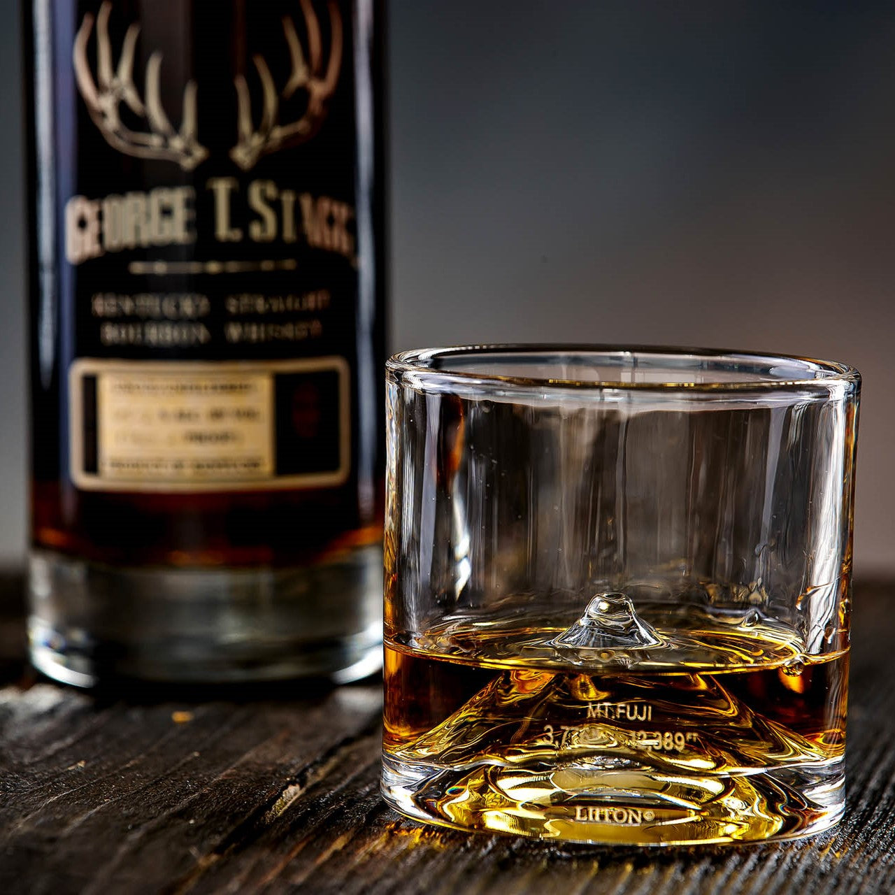 Fuji Crystal Whiskey Glasses Set of 2