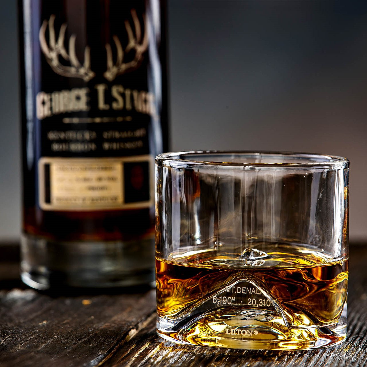 Denali Crystal Whiskey Glasses Set of 2