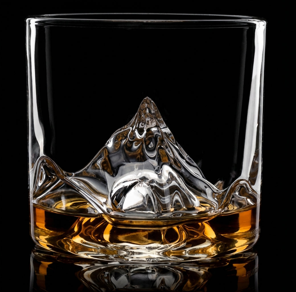 The Peaks Crystal Whiskey Decanter Set