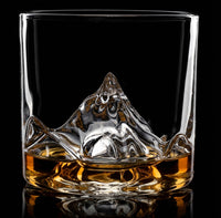 The Peaks Crystal Whiskey Decanter Set