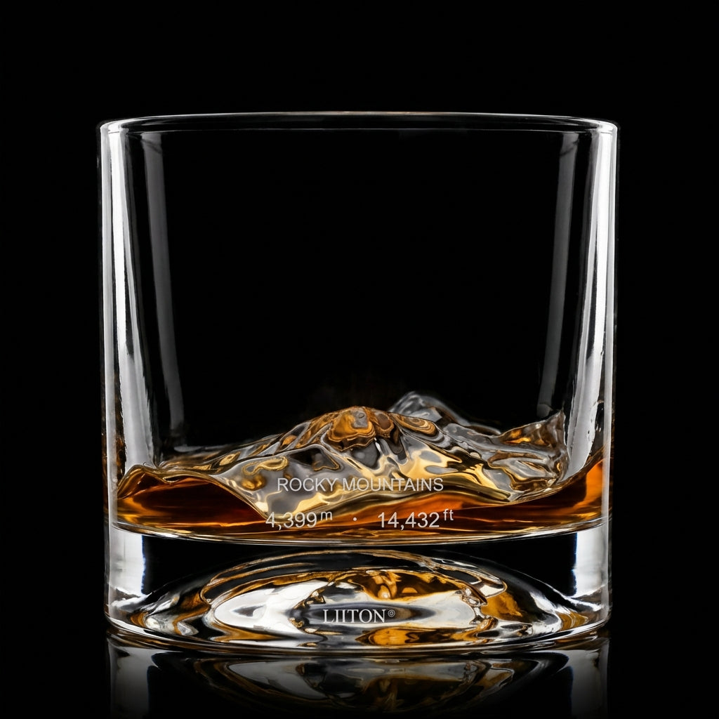 Rocky Mountains Glasses Set of 2