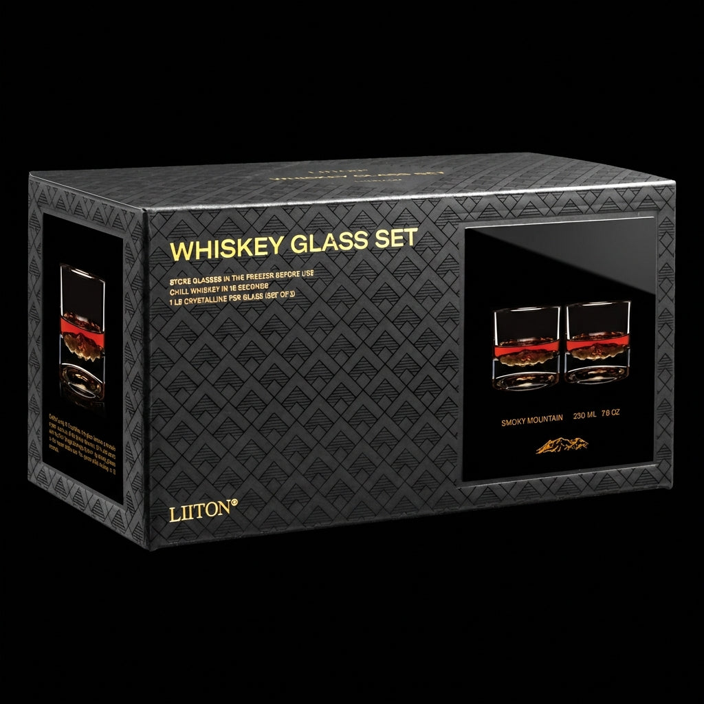 Smoky Mountain Glasses Set of 2