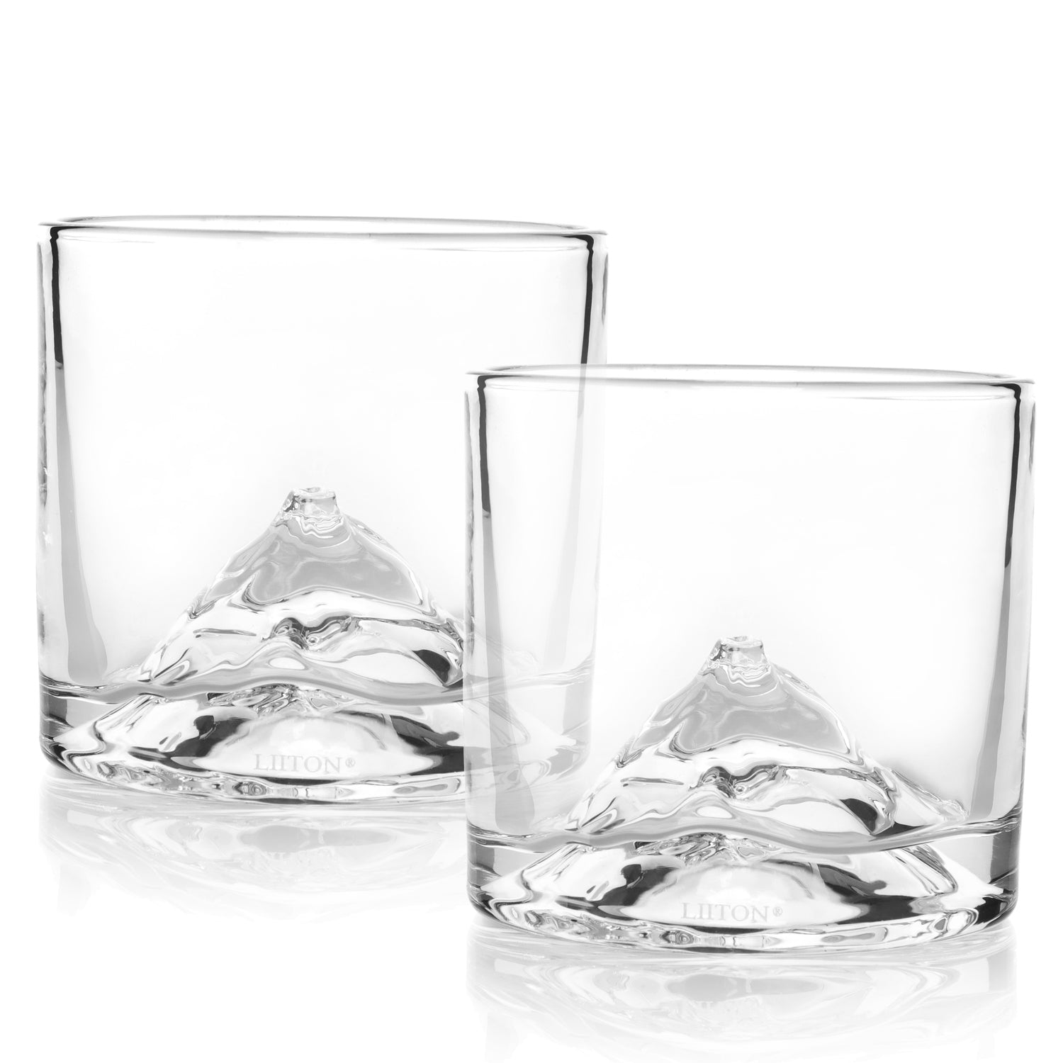 LIITON scenic Whiskey Glasses - Set of 2 - Denali