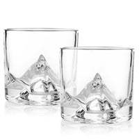 K2 Crystal Whiskey Glasses Set of 2